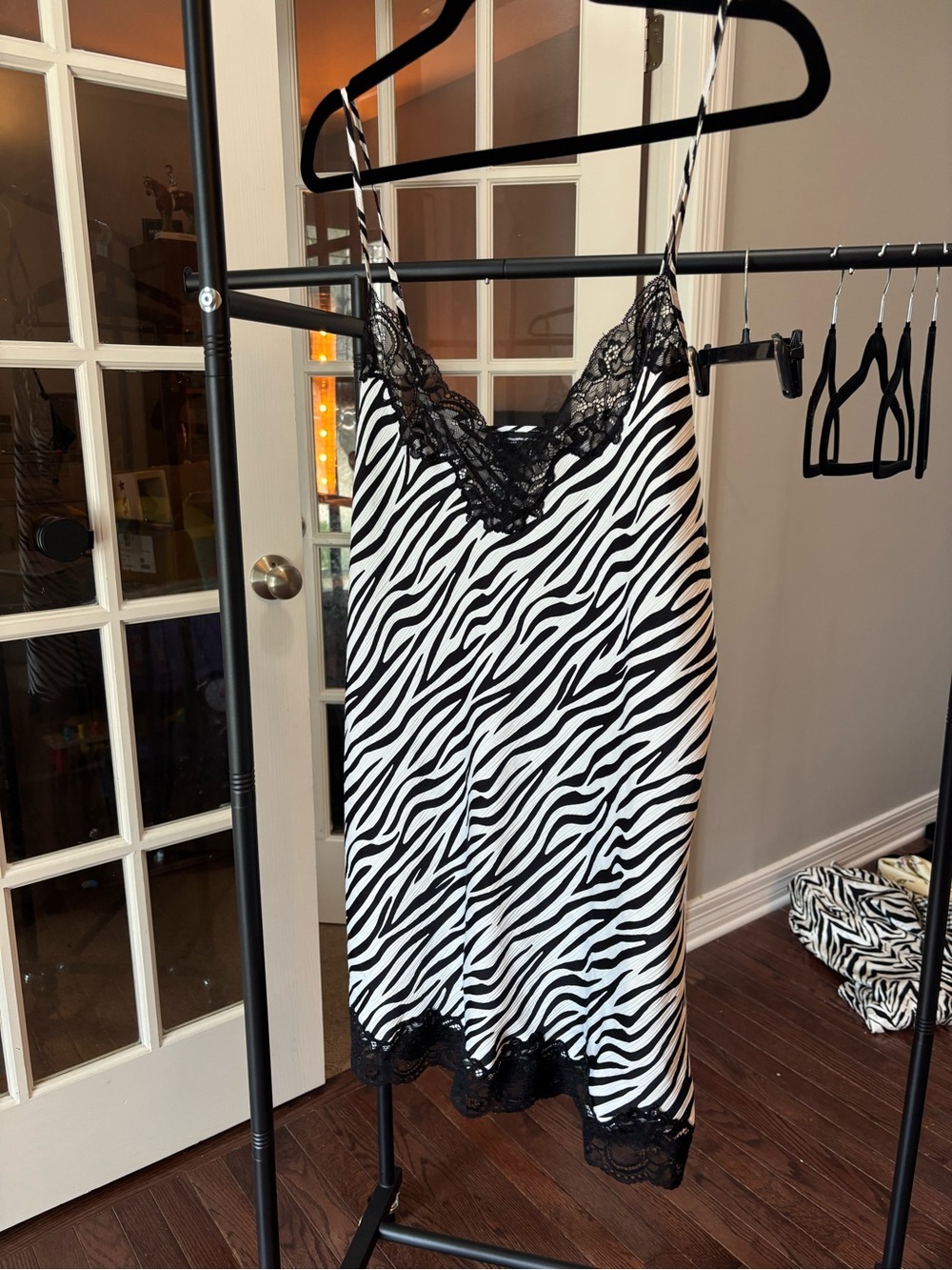 Zebra Slip Dress